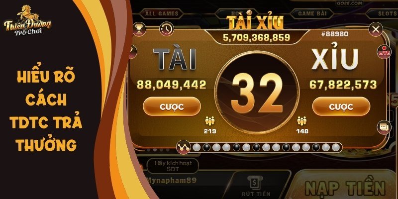 Muốn thắng tài xỉu jackpot phải hiểu rõ cách TDTC trả thưởng hũ nổ